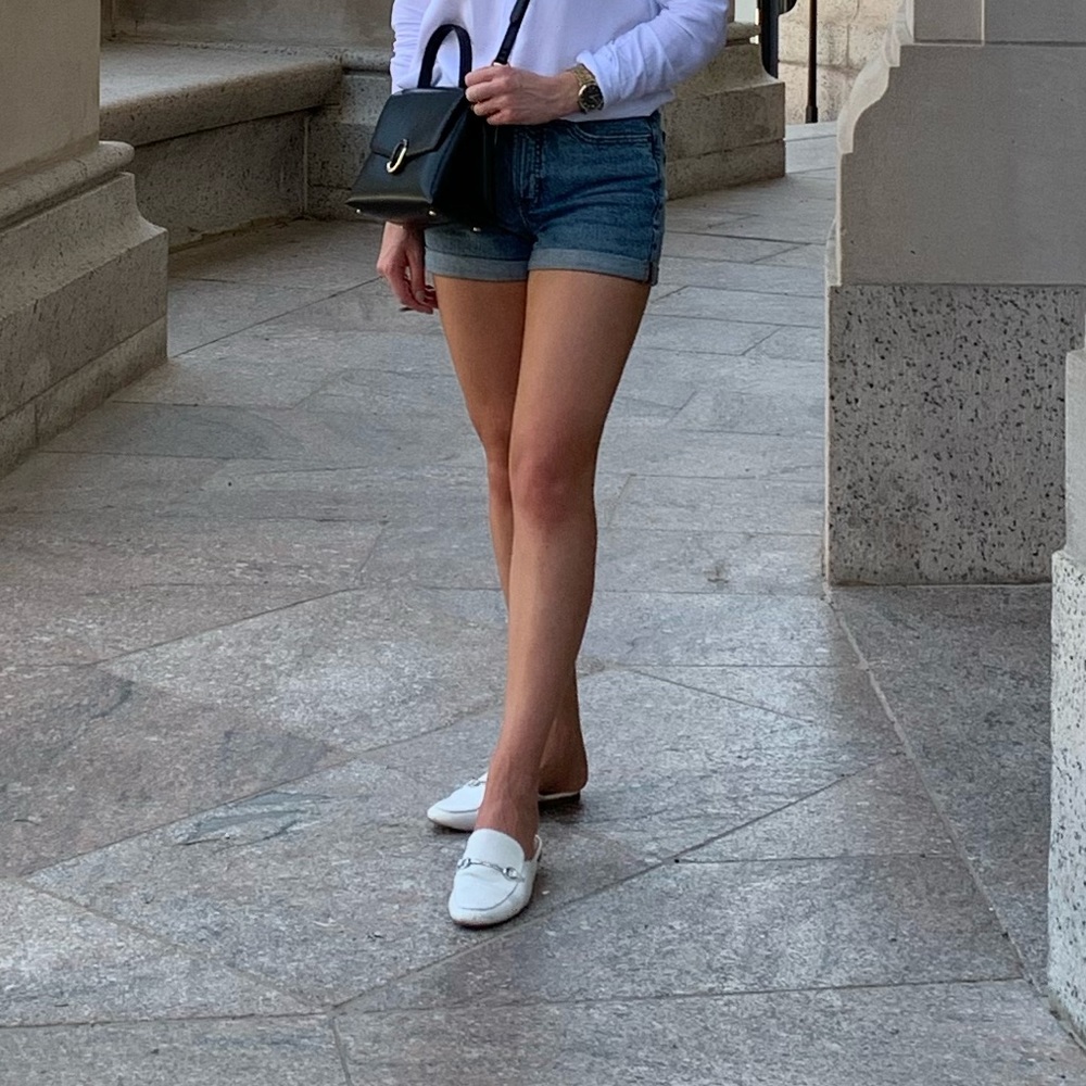 High waisted shorts